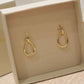 Leni Gold Hoop Huggies