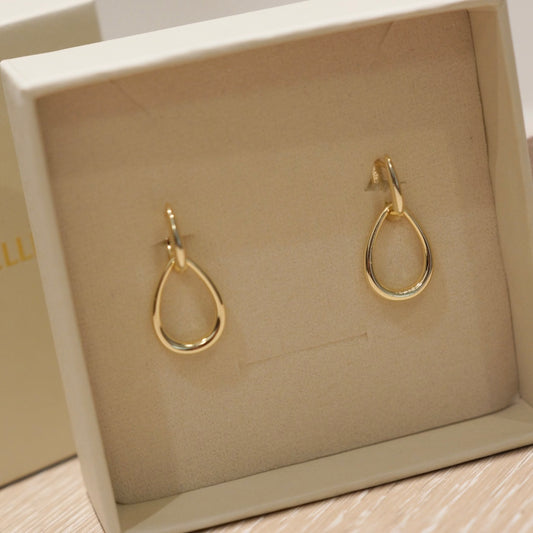 Leni Gold Hoop Huggies