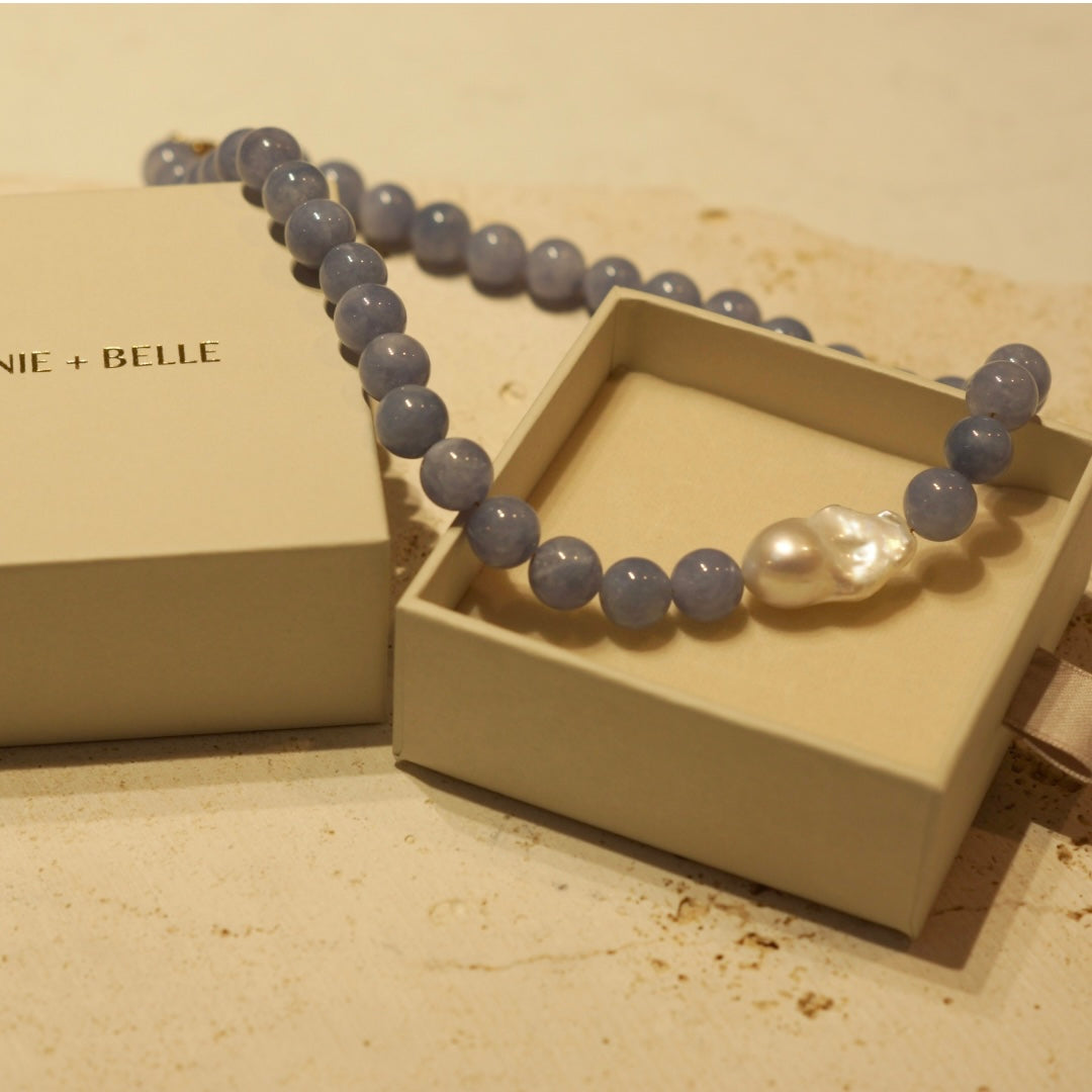 Ocean pearl necklace