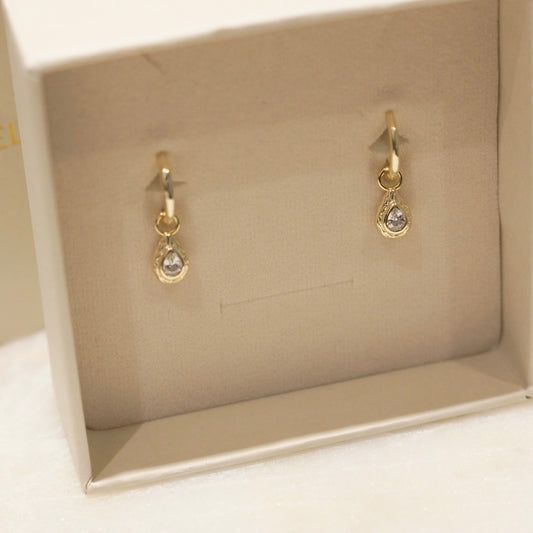 Jazz Gold Hoops