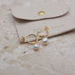 DROP PEARL HOOPS